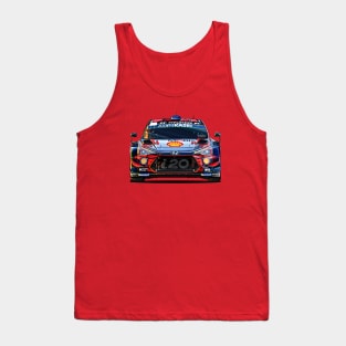 Hyundai i20 WRC Artwork Tank Top